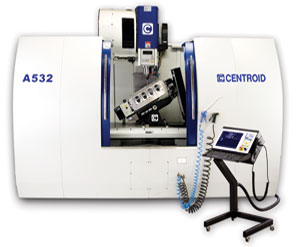 CNC Cylinder Head Porting Machining Center 5 axis