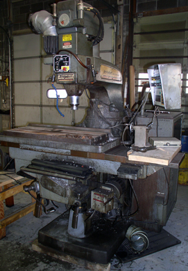 Bridgeport series II boss nc knee mill