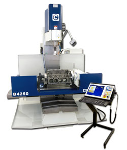 Engine Block Blueprinting Machine, 4 axis CNC