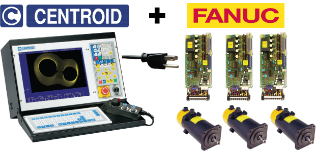 Fanuc CNC retrofits control systems, Fanuc replacement parts.