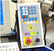 Remote control pendant is great for touching off tools and setting part zero postions.