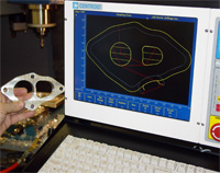CAD to CNC DXF file import, create part programs from your CAD file.
