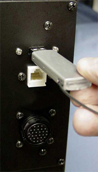 CNC USB and Ethernet Lan file transfer.