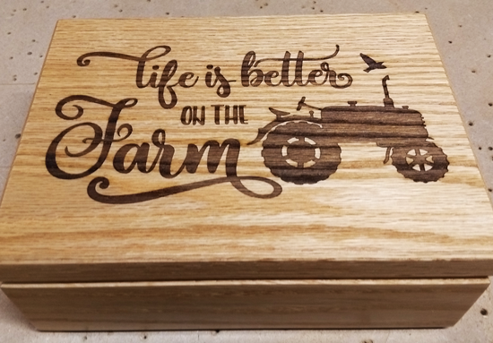 CNC Laser engraving