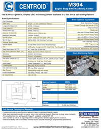 M304 CNC machining center