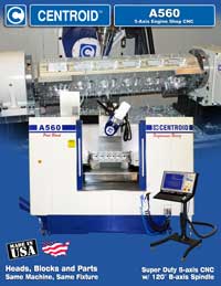 A560 5 axis CNC machining center Brochure