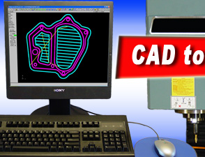 CAD CAM Tool path on a Desktop PC ready for transfer to the CENTROID CNC. click on photo for larger view.