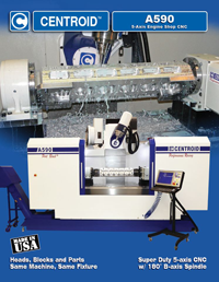 A590 Brochure 5-axis CNC machining center