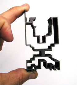 Straight thin walls are no problem