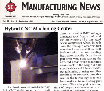 hybrid cnc machine press release
