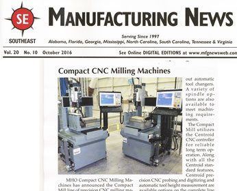 compact precision cnc milling machine