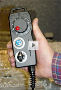 Milling Machine Electronic Handwheel Video.