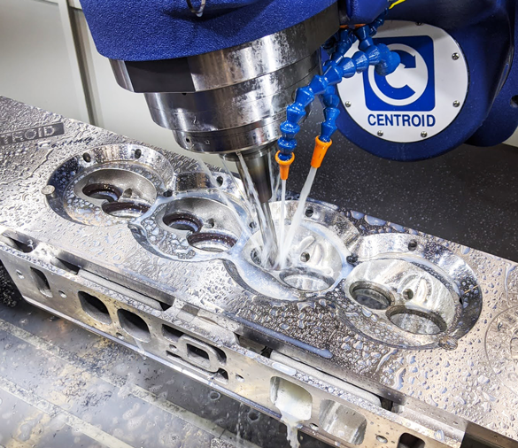CNC Cylinder Head Porting