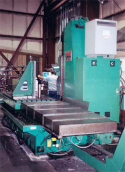 Pratt and Whitney Viking Horizontal Mill with a CENTROD M400 CNC Retrofit Upgarde.