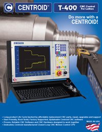 centroid t400 lathe cnc control brochure