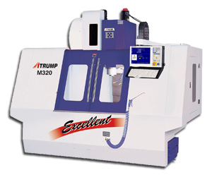 M320 Atrump CNC machining center. Heavy duty CNC VMC.